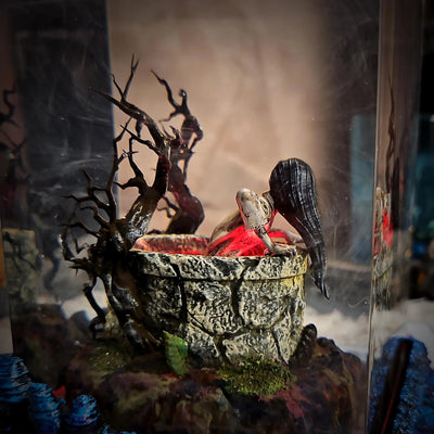 Amamura Sadako Ring Resin Lamp