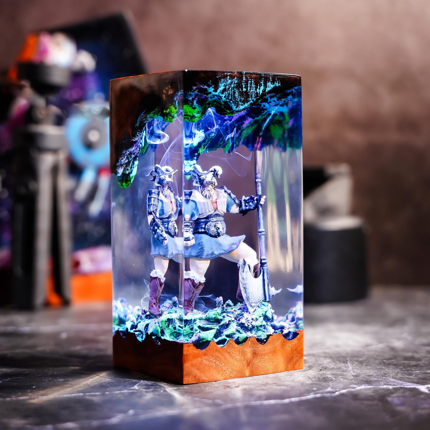 Raider Elden Ring Resin Lamp