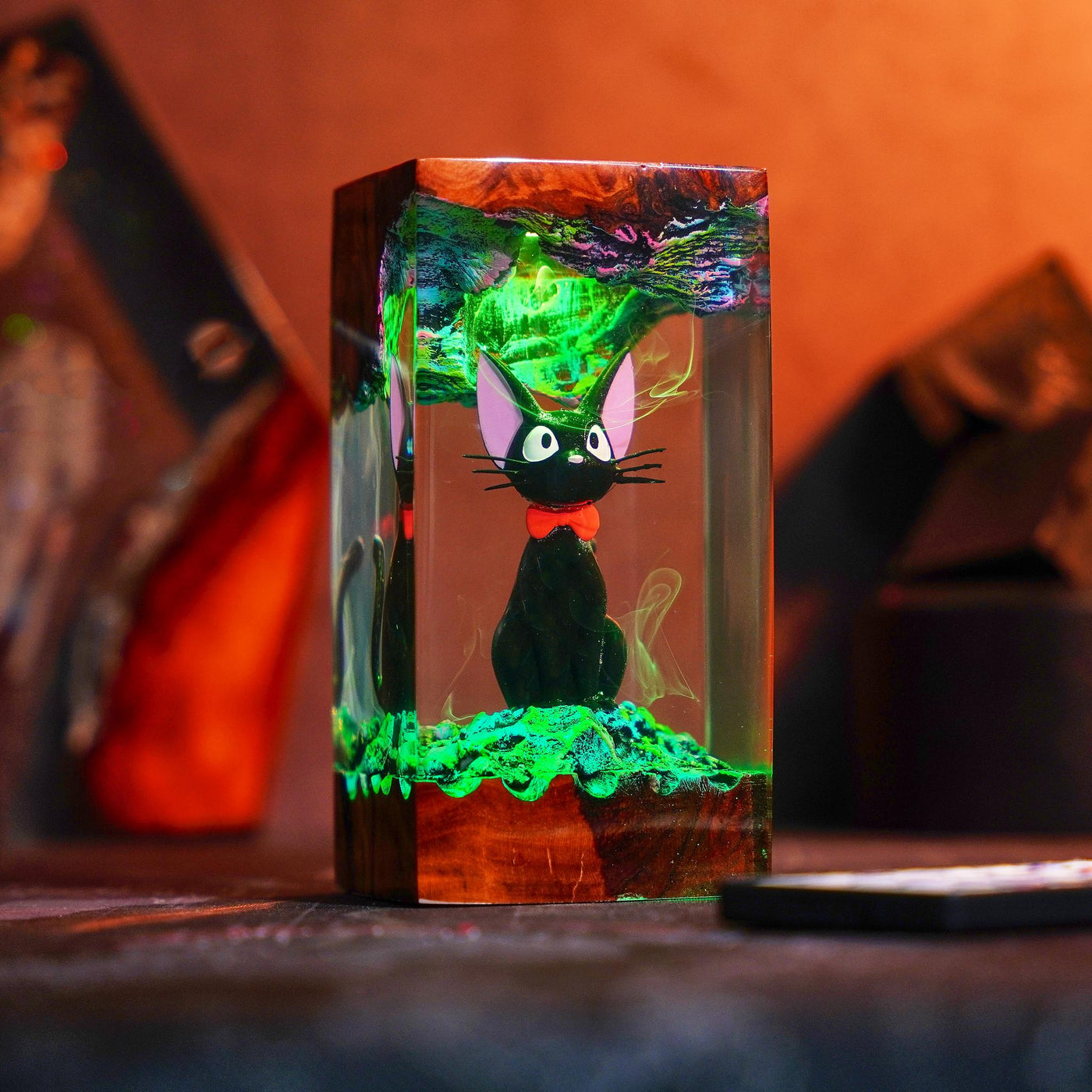 Jiji Black Cat Kiki’s Delivery Service Resin Lamp