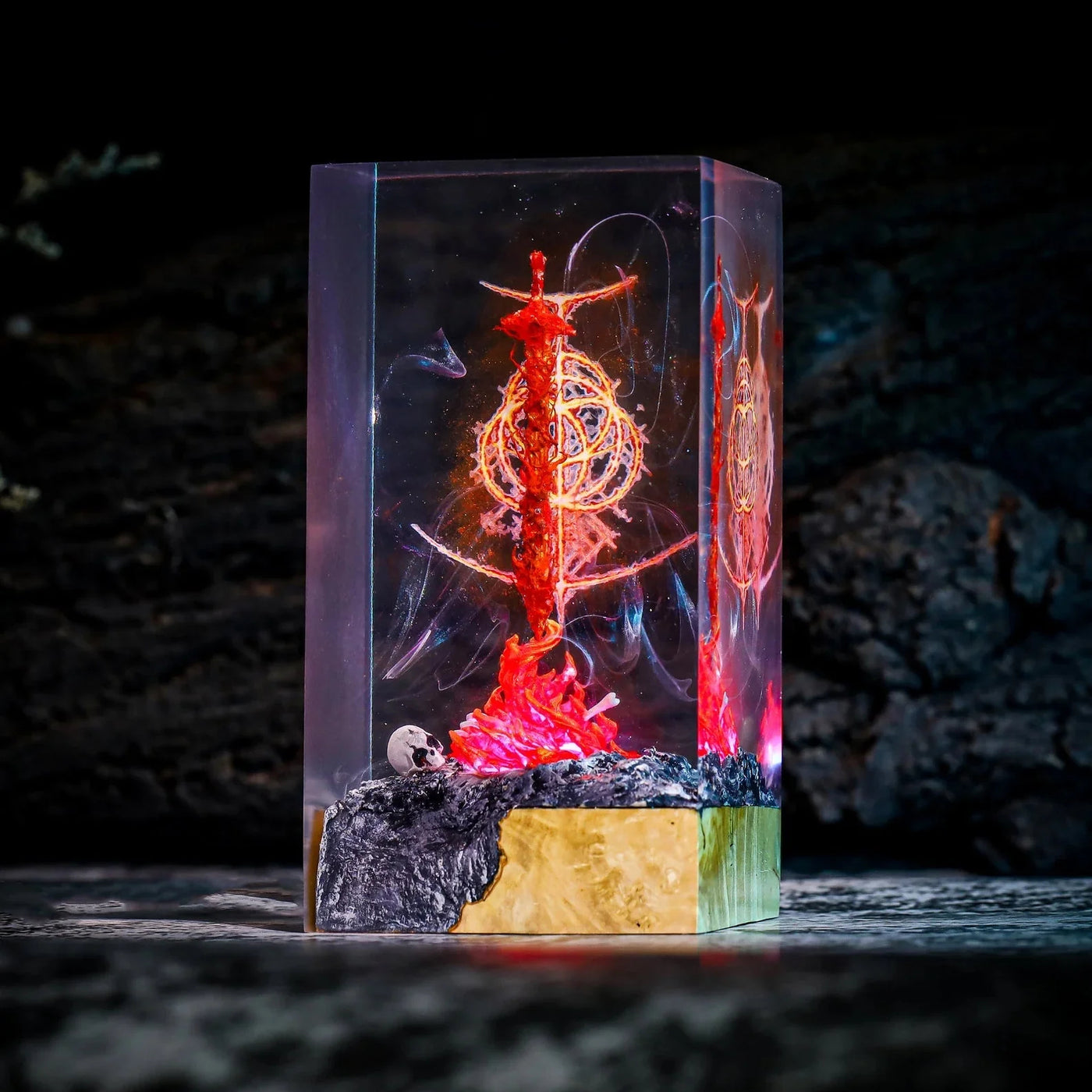 Elden Ring Tree Resin Lamp