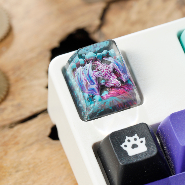 PURPLE DRAGON – ARTISAN KEYCAPS