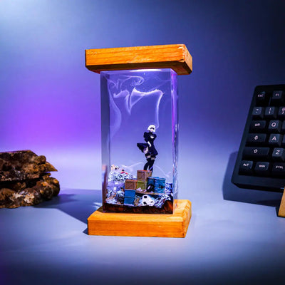 2B NieR Automata Resin Lamp