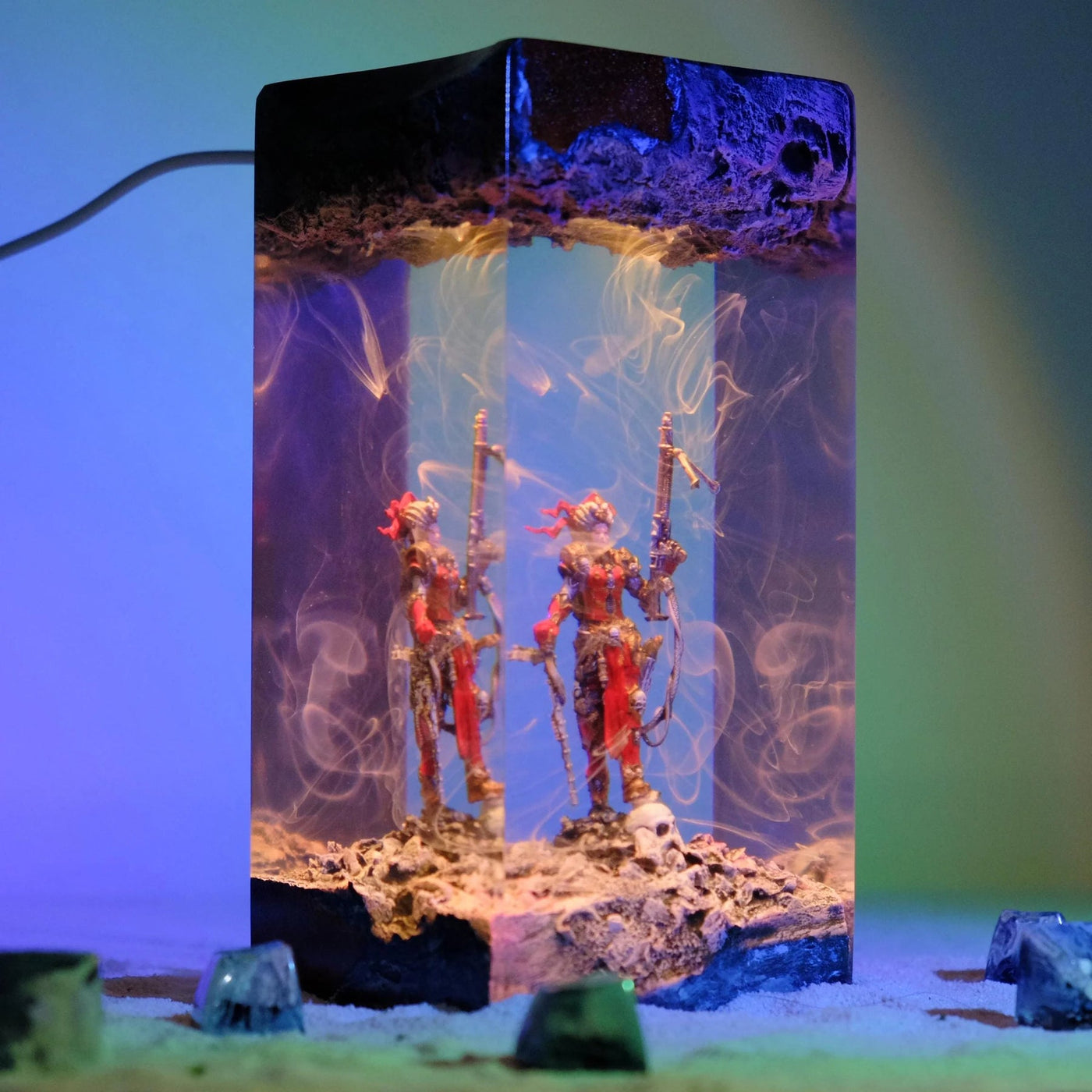 Purge Inquisitor Warhammer 40K Resin Lamp