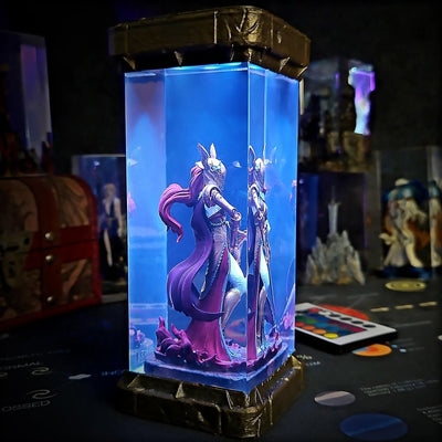 Malenia Blade Of Miquella Resin Lamp