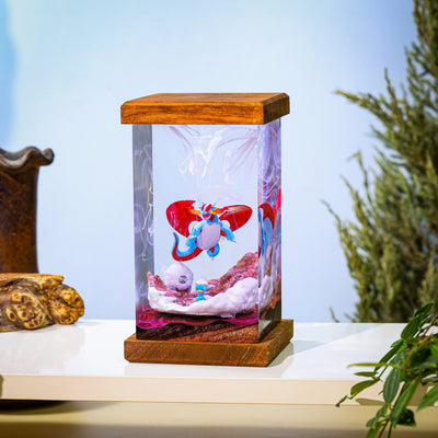 Salamence Pokemon Resin Lamp