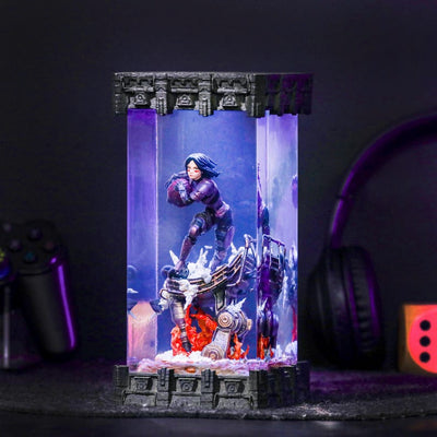 Alita Battle Angel Epoxy Night Lamp