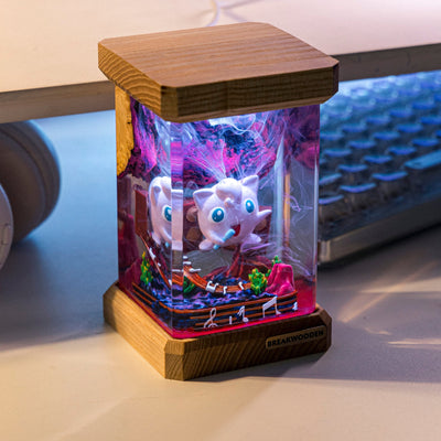 Cute Pokemon World Resin Lamp