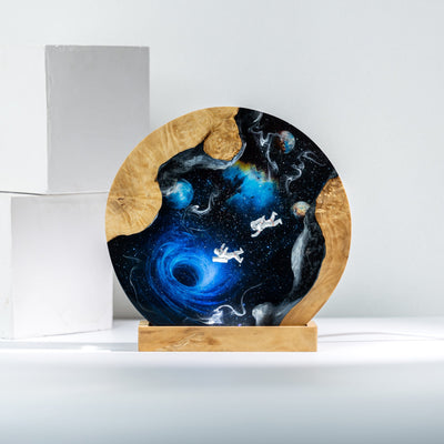 Interstellar Resin Lamp – Custom Night Light