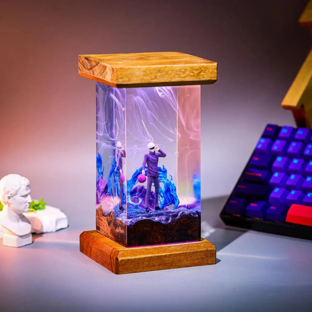 Gojo Satoru Jujutsu Kaisen Resin Lamp