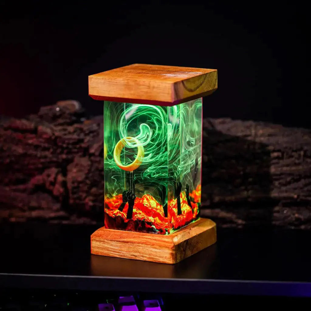The One Ring The Lord of the Rings Resin Lamp