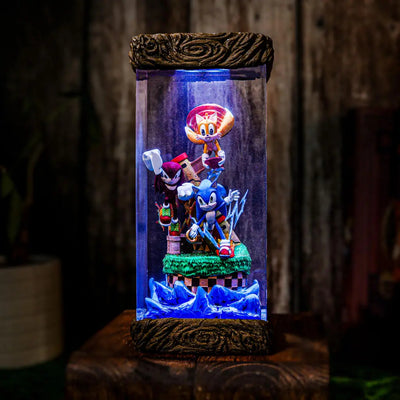 Team Sonic Resin Lamp