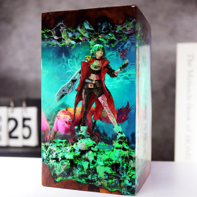 Vex Dark Siren Borderlands 4 Resin Lamp