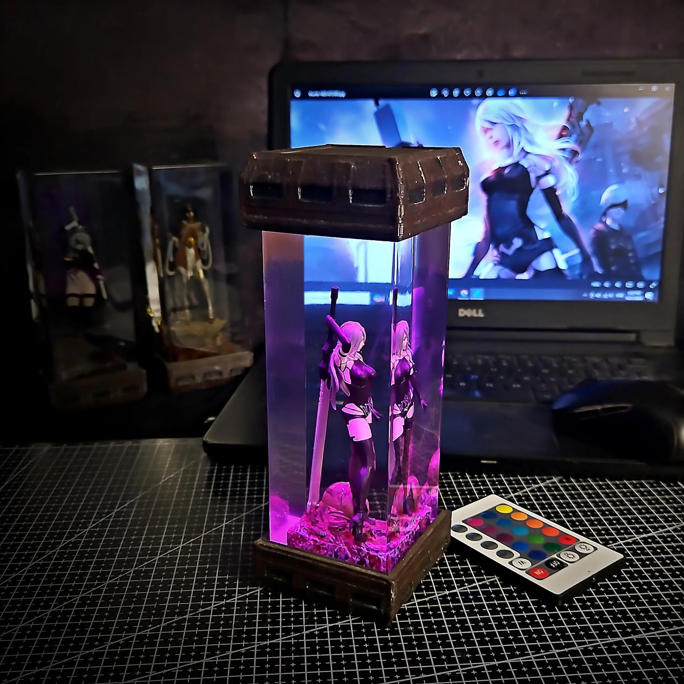 A2 NieR Automata Resin Lamp