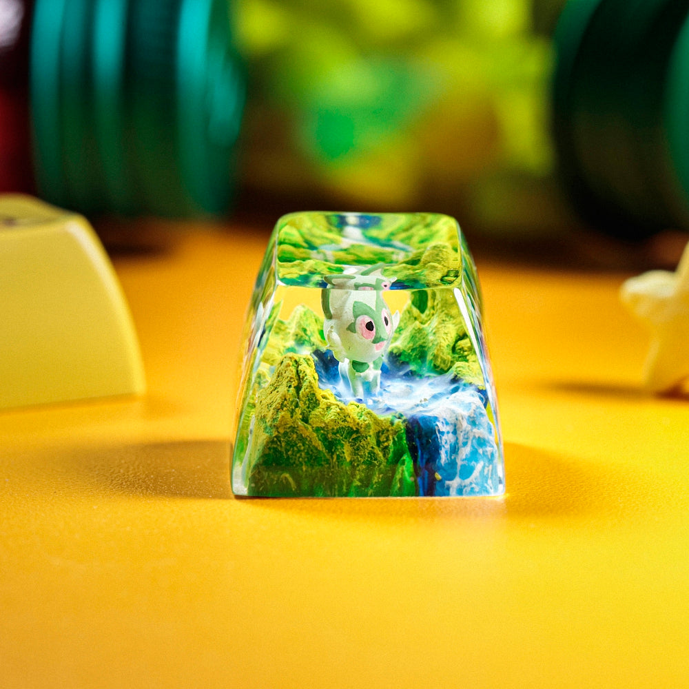 Pokemon - Sprigatito Artisan Keycap  3