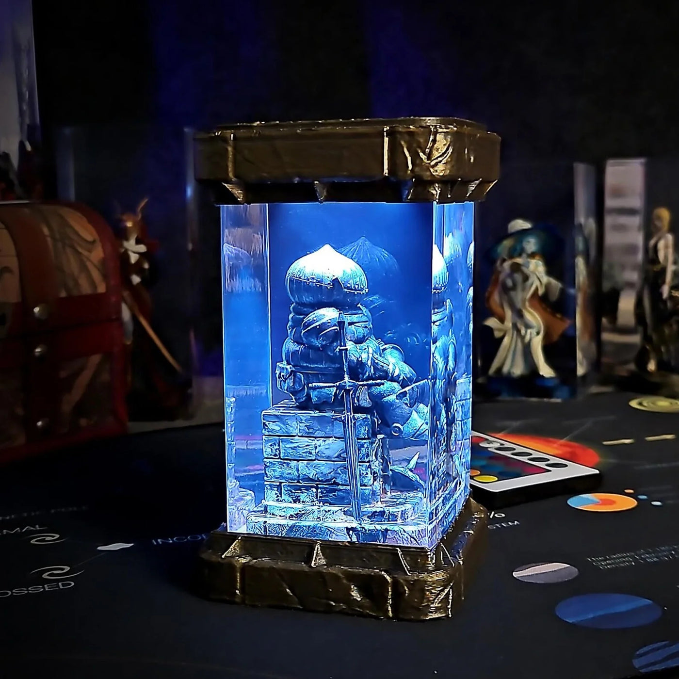 Onion Knight Dark Souls Resin Lamp