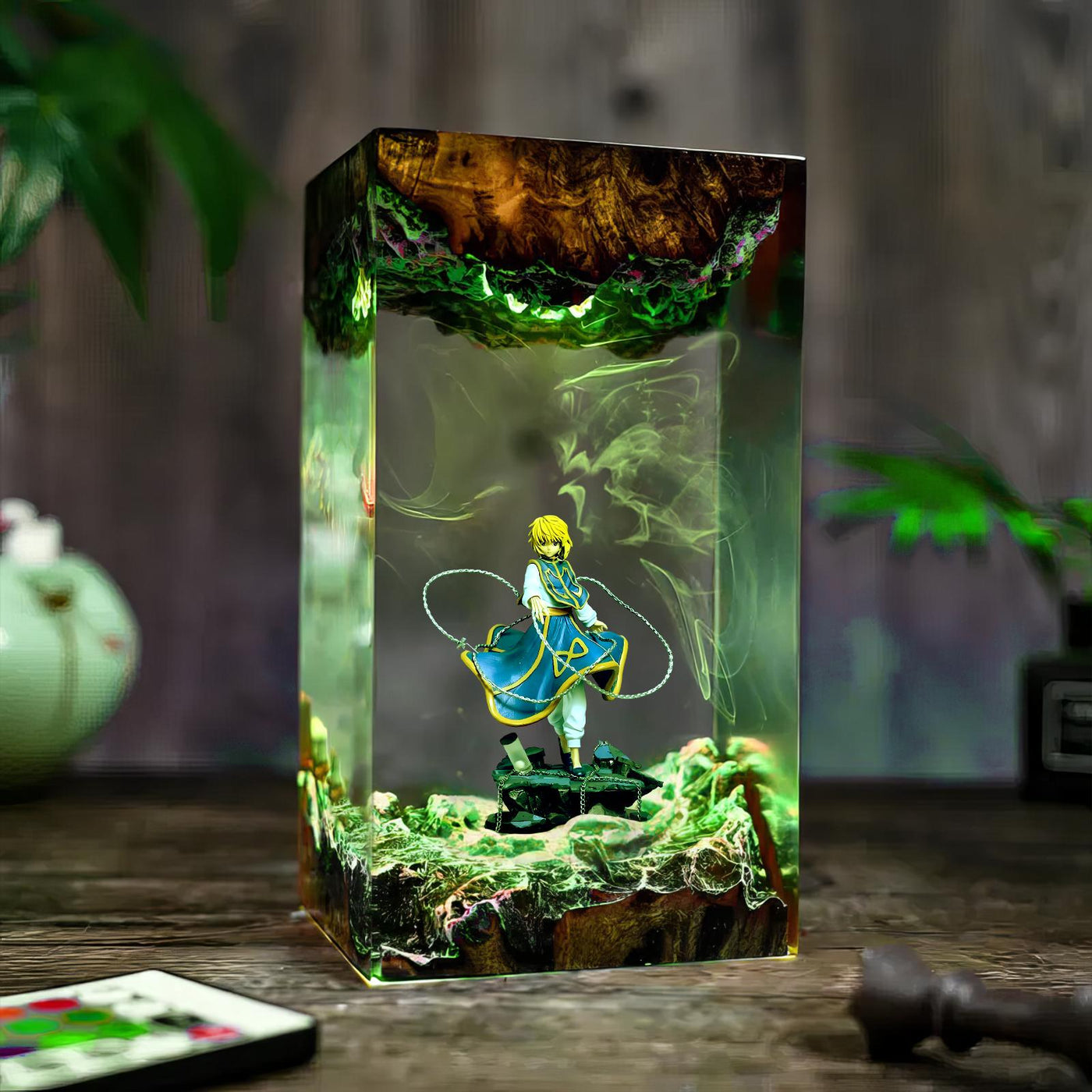 Kurapika Kurta Hunter x Hunter Resin Lamp