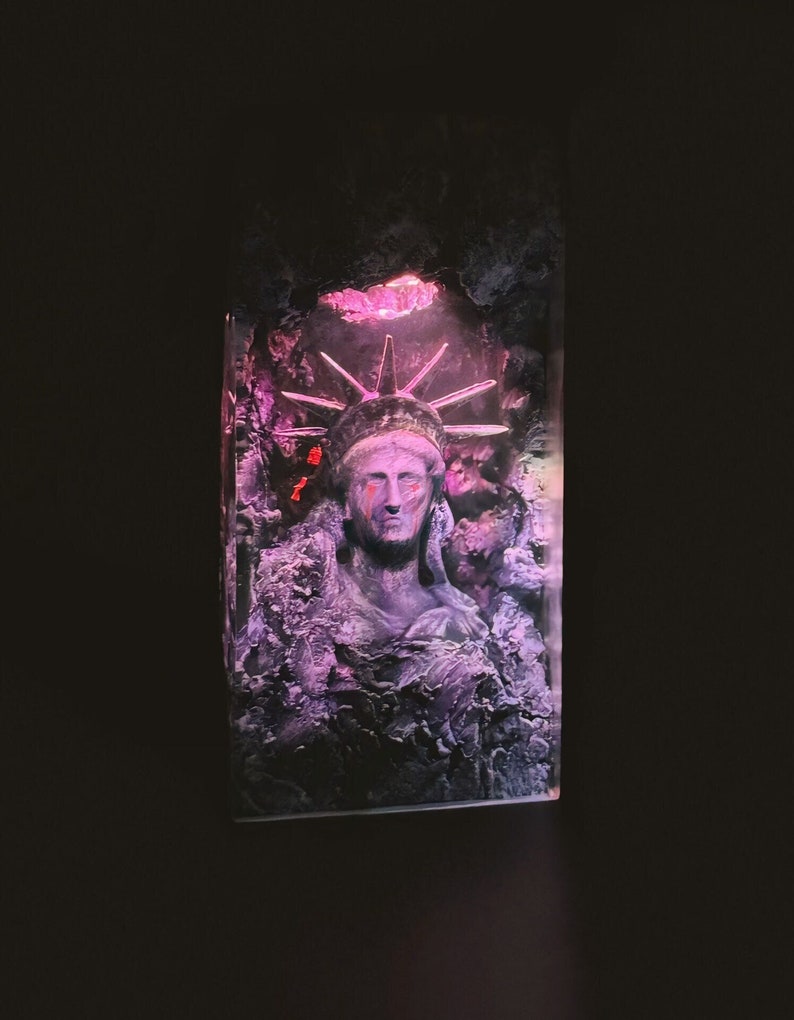 Jesus Christ Resin Lamp
