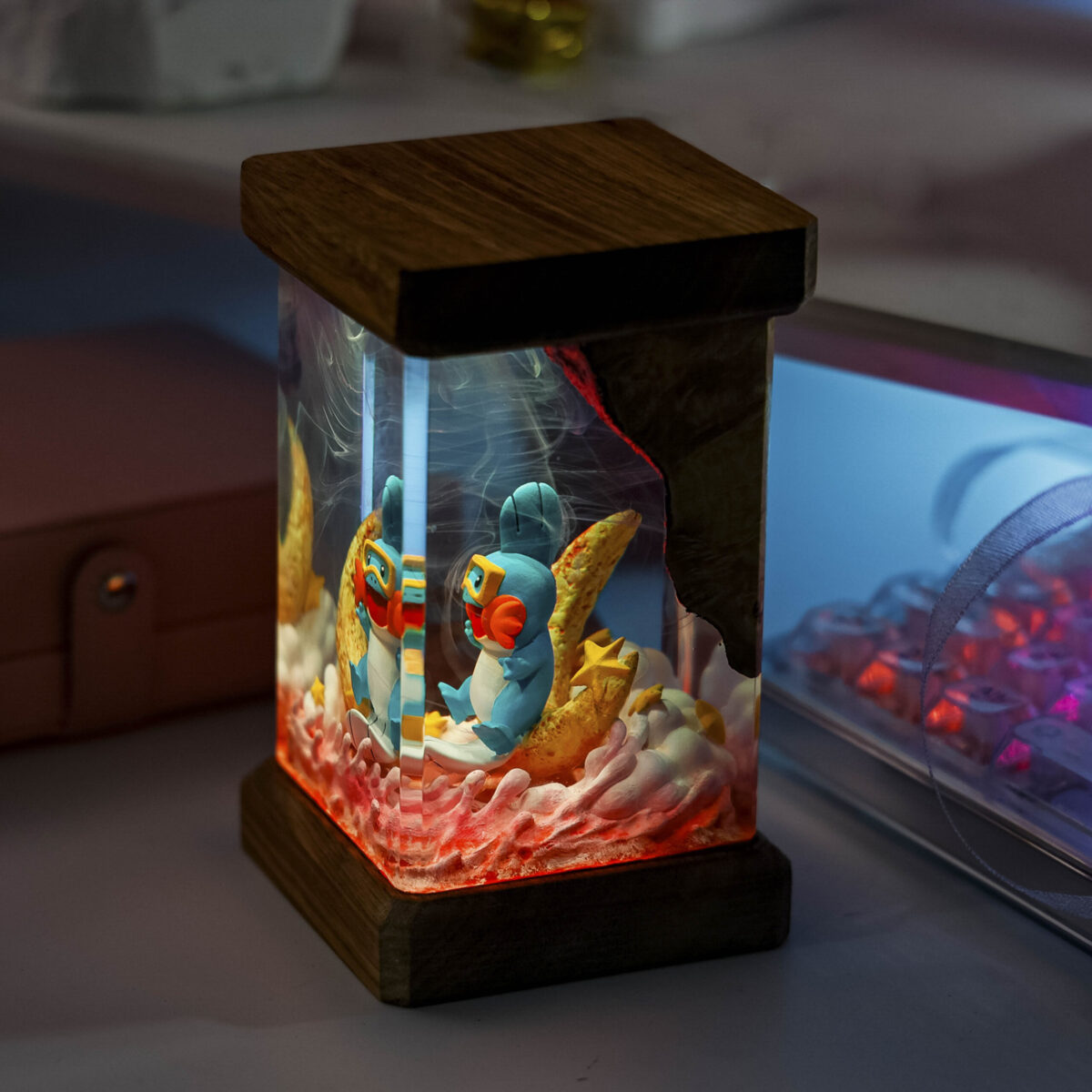 Mudpik Pokemon Resin Diorama Lamp