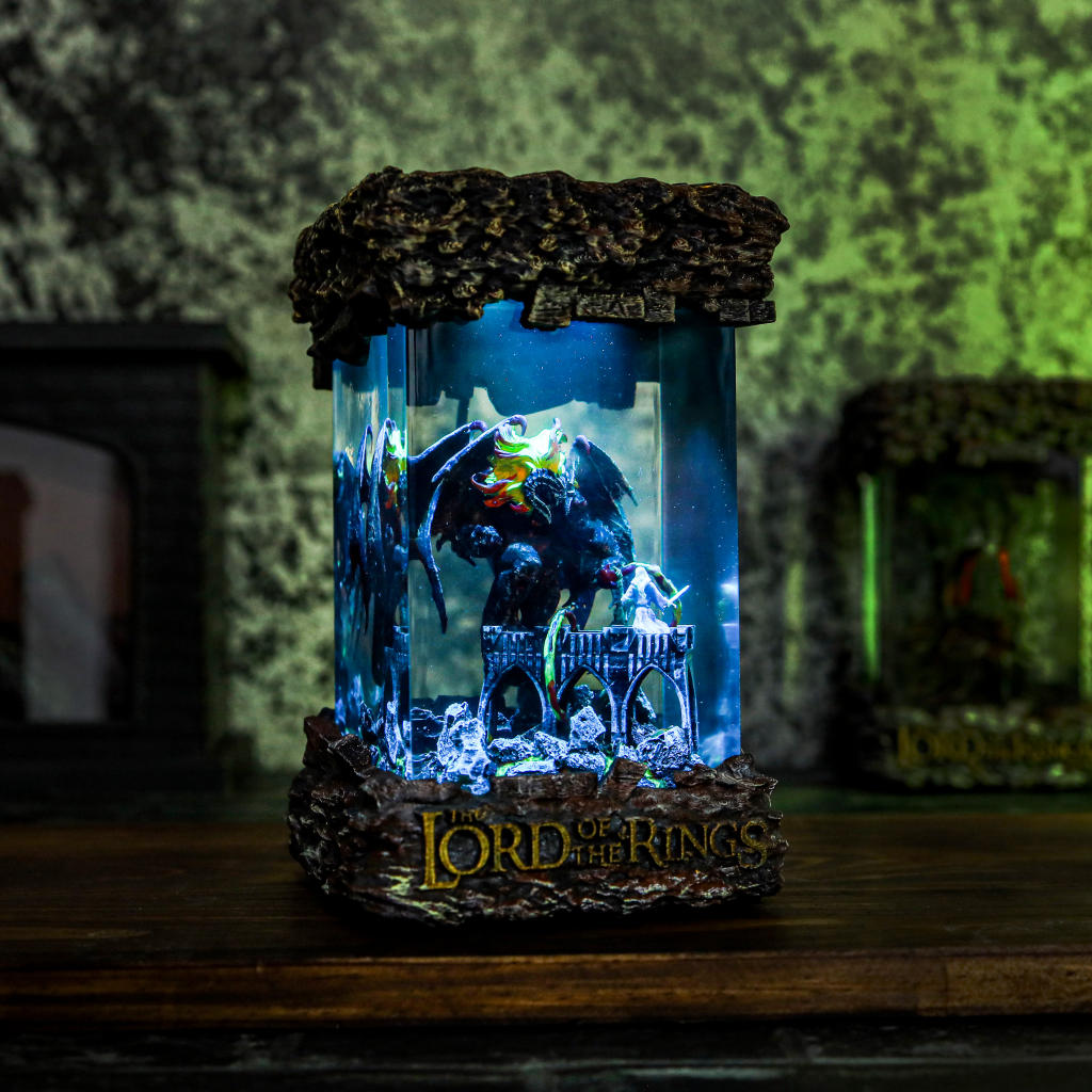 Lord of the Rings Gandalf Vs the Balrog Diorama Lamp