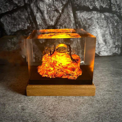 Power Ring Of The Dark Lord Resin Lamp