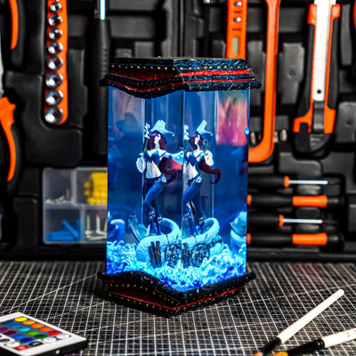 Miss Fortune League of Legends Resin Lamp