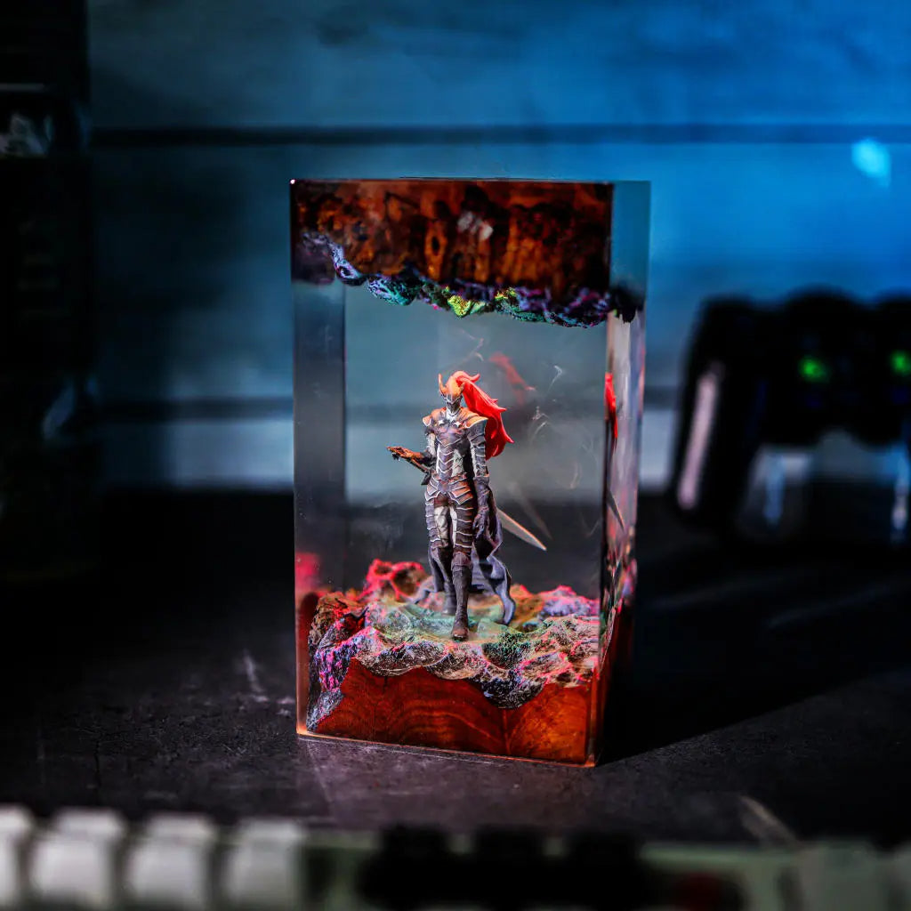 Solo Leveling Igris the Bloodred Resin Lamp