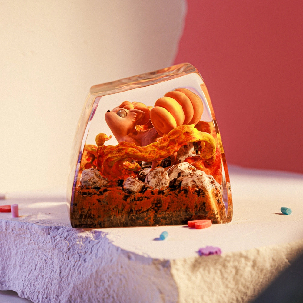 Pokemon - Vulpix Artisan Keycap