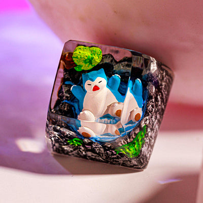 Pokemon - Snolax Artisan Keycap  5