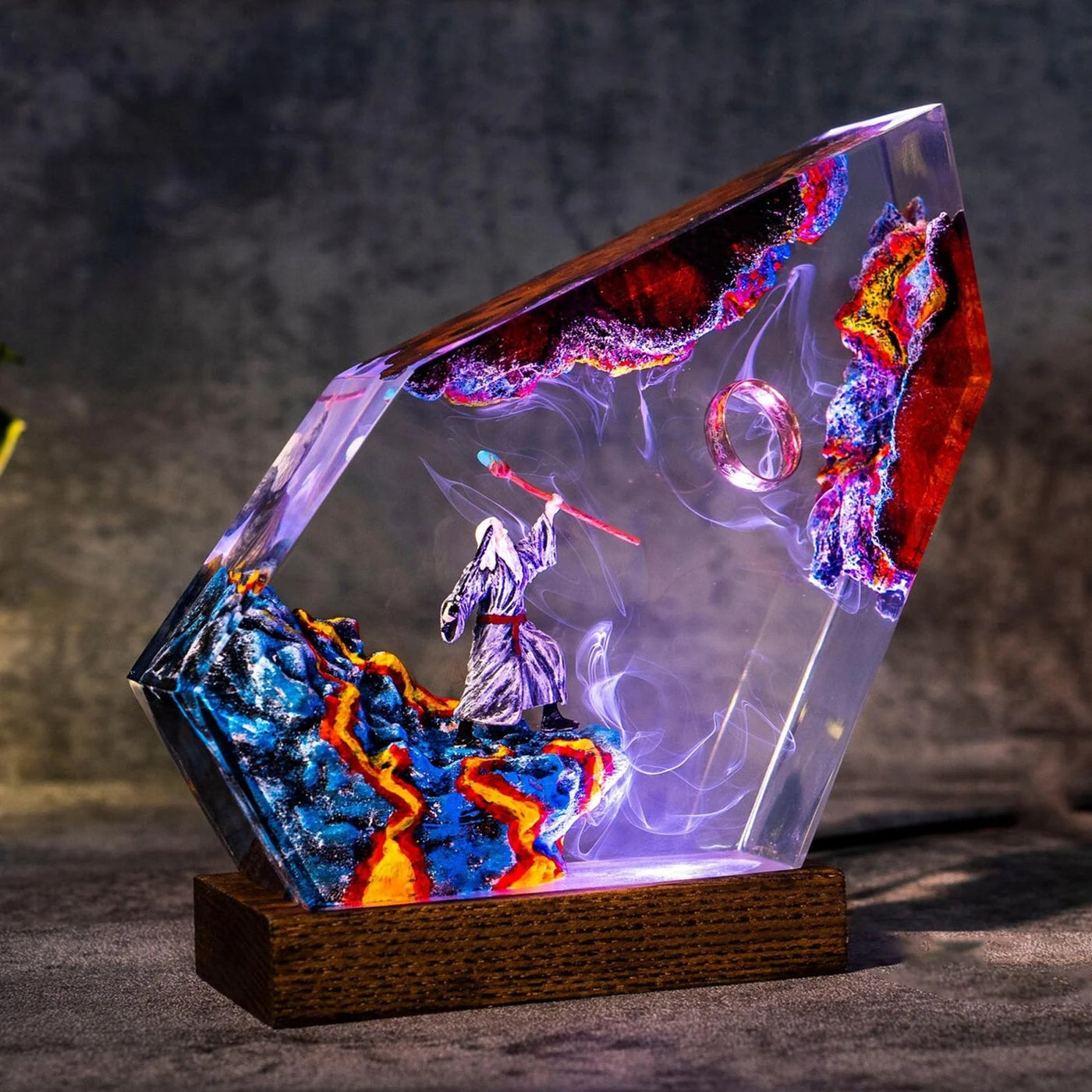 Gandalf The Lord of the Rings Resin Lamp