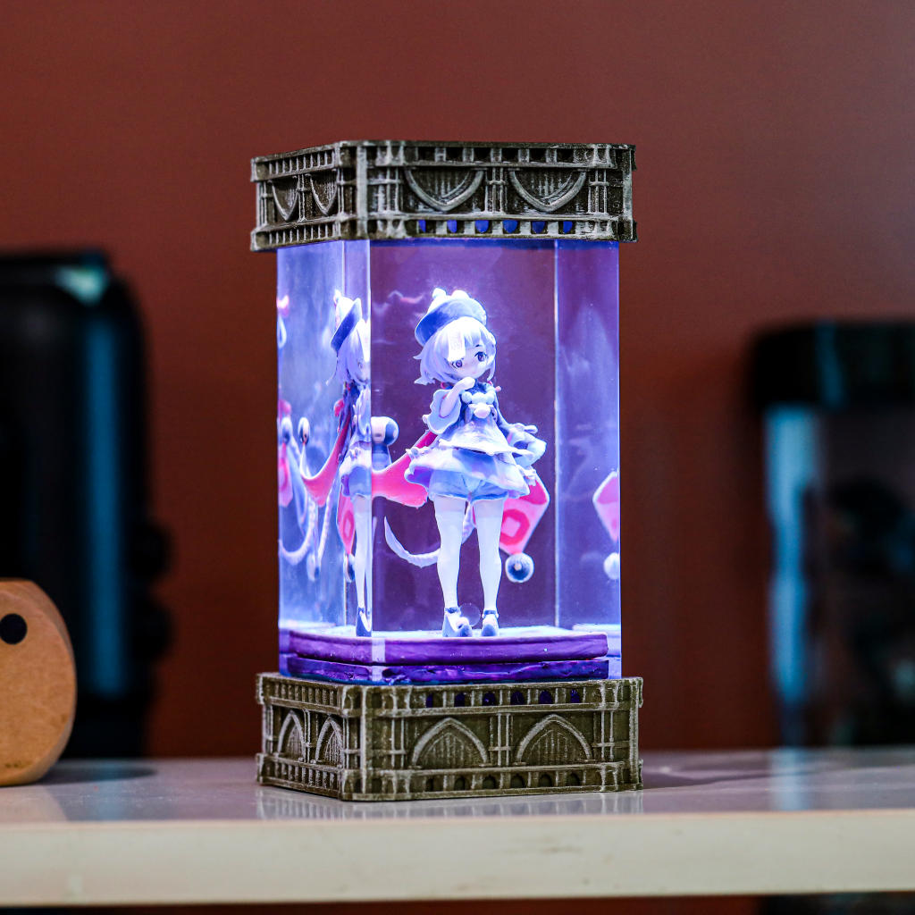 Qiqi Genshin Impact Epoxy Night Lamp