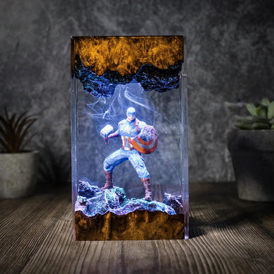 Captain America Night Light