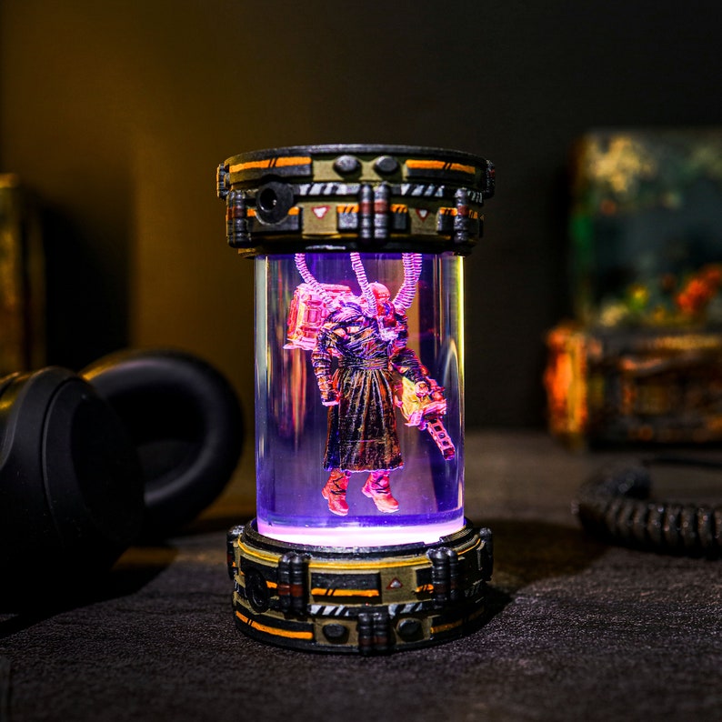 Resident Evil Nemesis Biolab Epoxy lamp