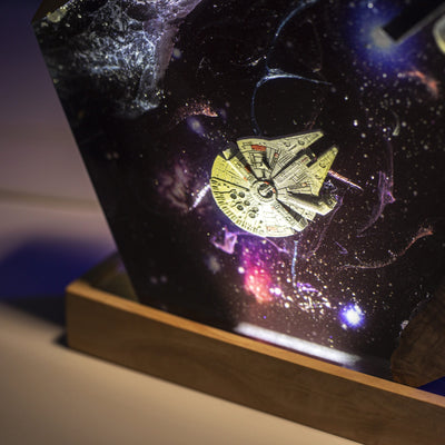 Spaceships in Interstellar Resin Lamp 1