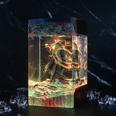 Davy Jones Jack Sparrow Resin Lamp