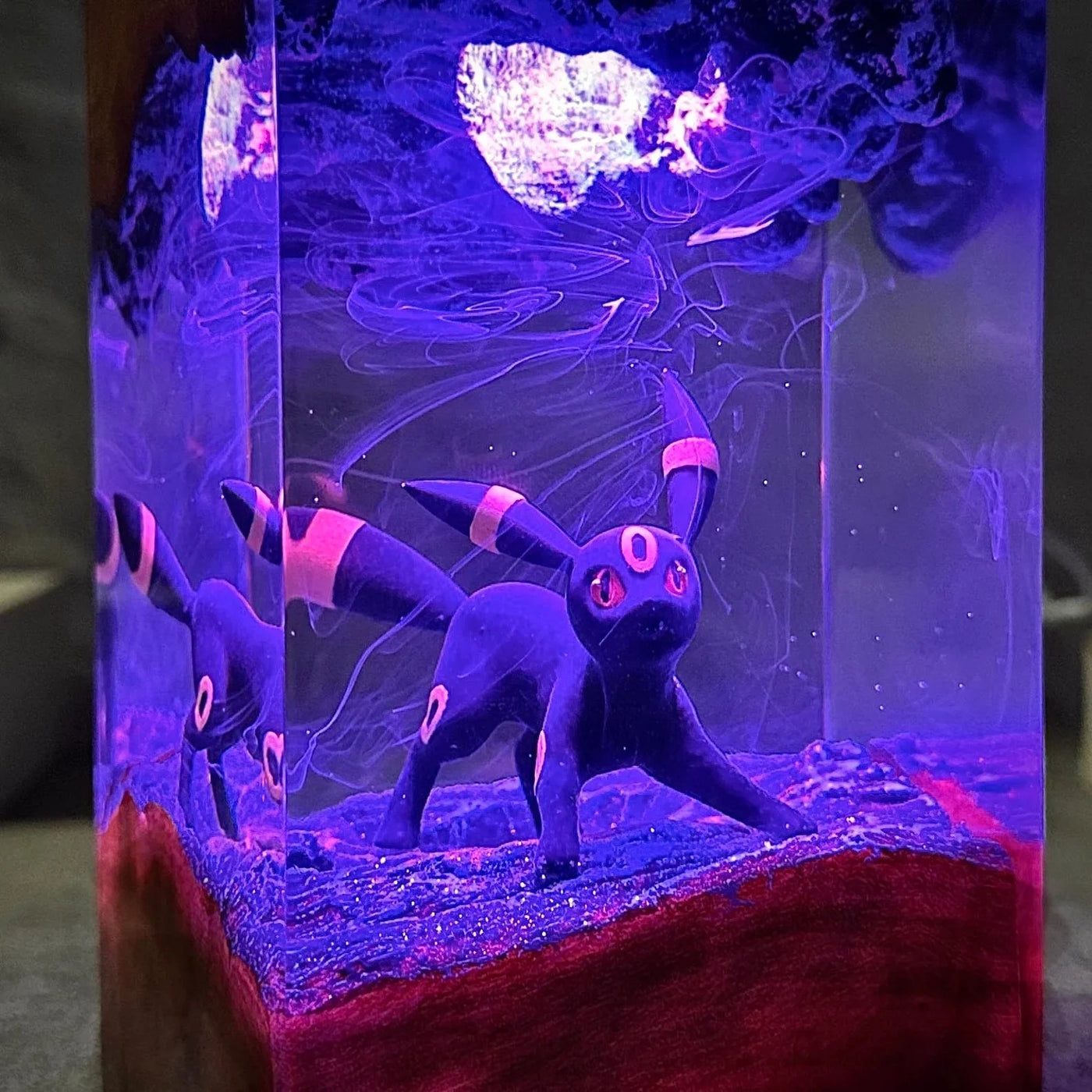 Umbreon Moonlight Pokémon Resin Lamp