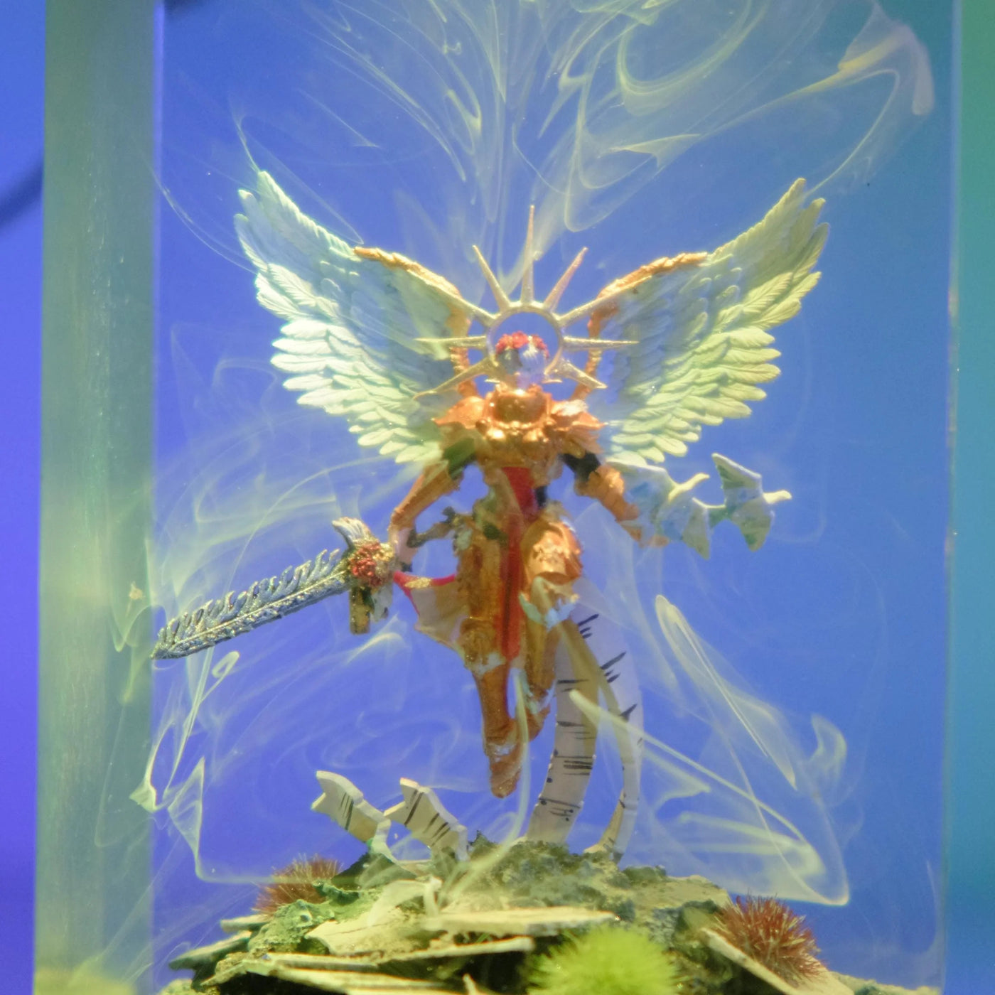 The Living Saint Celestine Adepta Sororitas Warhammer 40K Resin Lamp