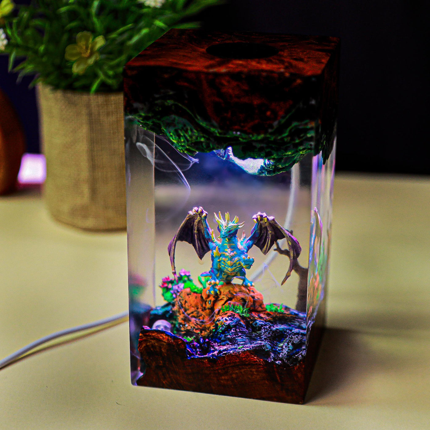 Tiamat Dungeons and Dragons Resin