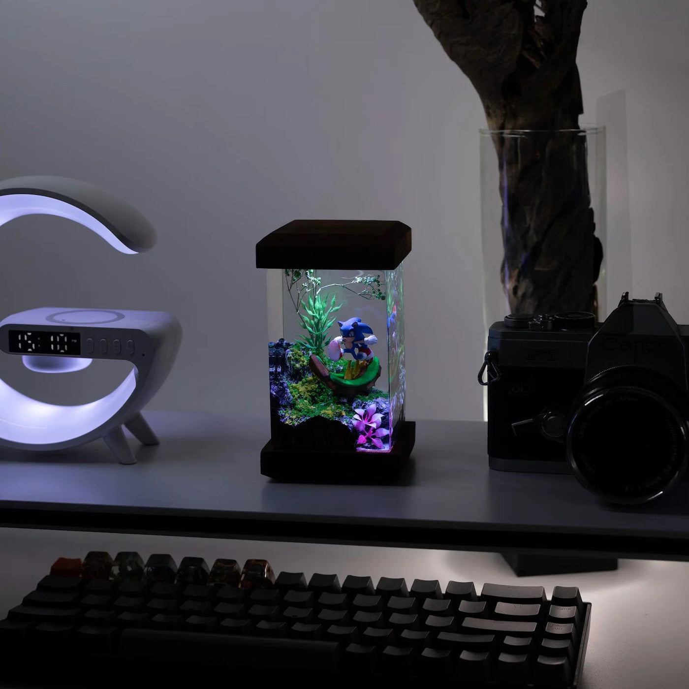 Sonic the Hedgehog Racing Resin Lamp