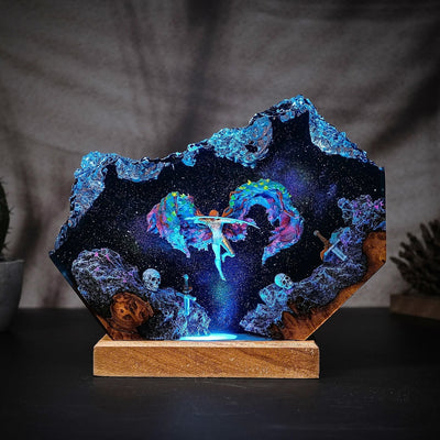 Malenia Elden Ring Resin Lamp