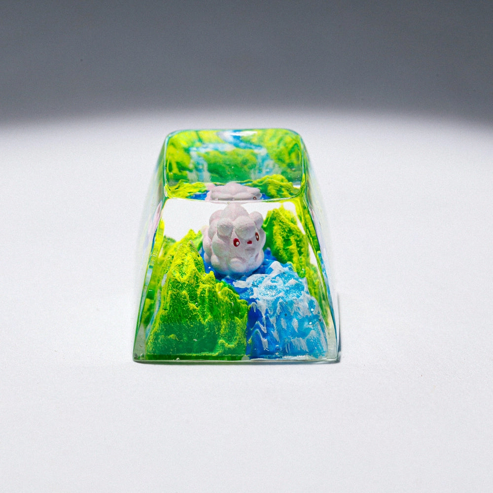 Pokemon - Swirlix Artisan Keycap