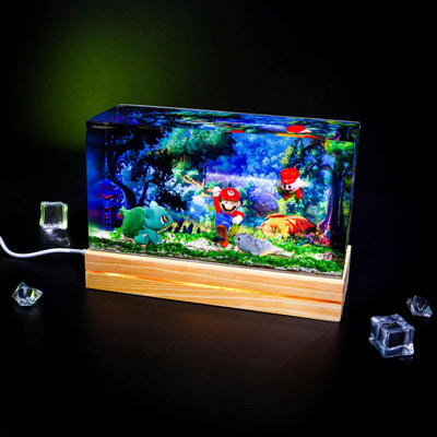 Mario X Pokémon Epoxy Night Light