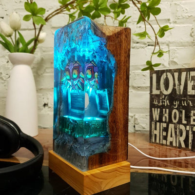 Majora Mask Resin Lamp