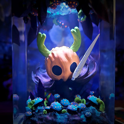 Hollow Knight Stag Mask Resin Lamp