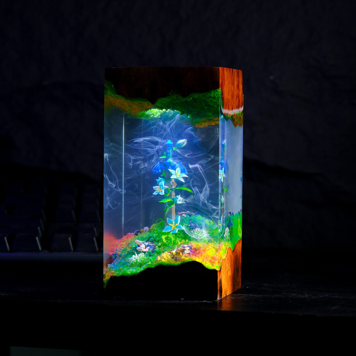 Master Sword with Silent Flower Resin Lamp