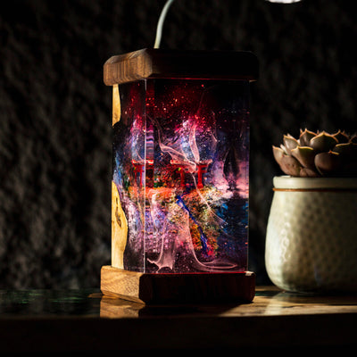 Galaxy Torii Gate Resin Lamp