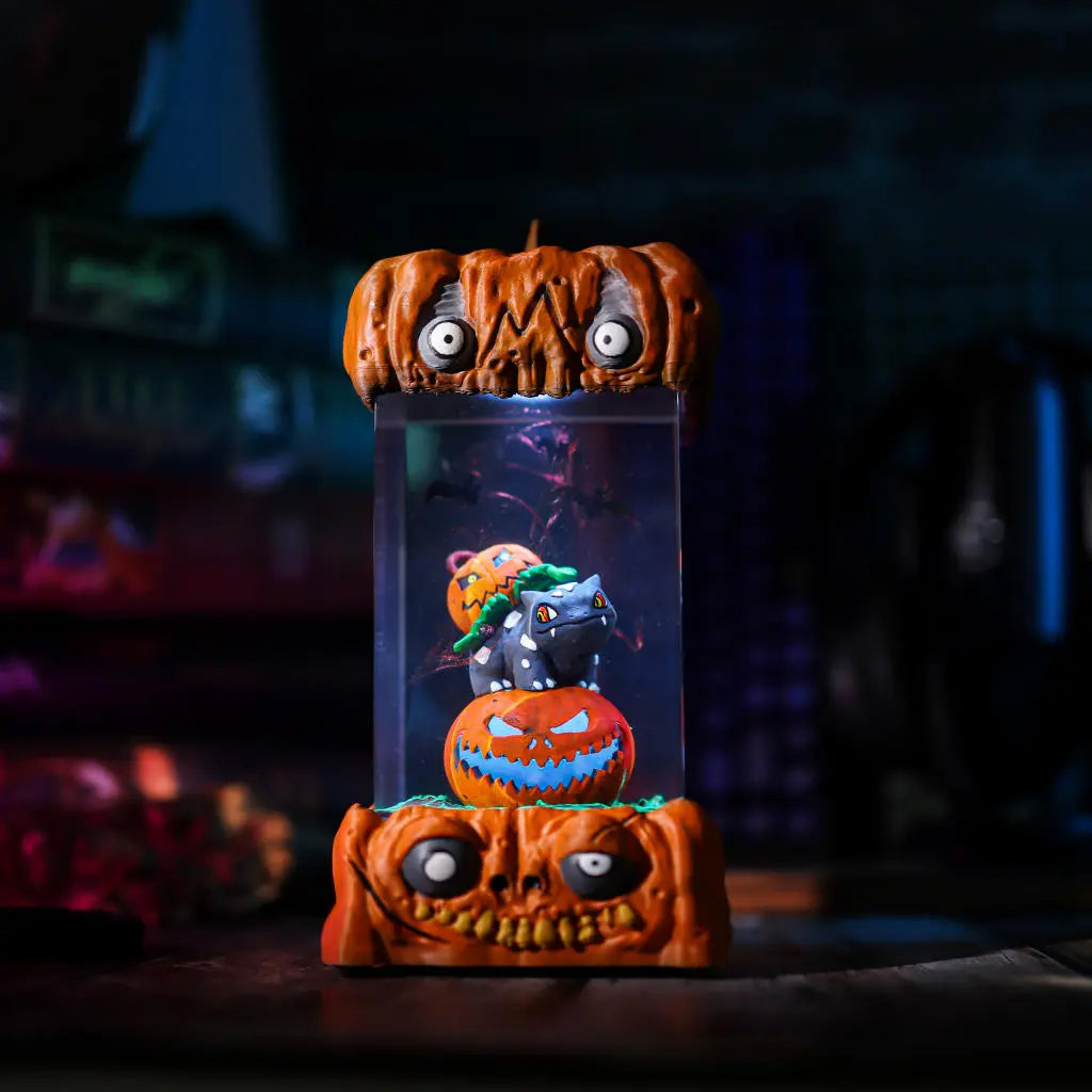 Bulbasaur Pokémon Halloween Resin Lamp