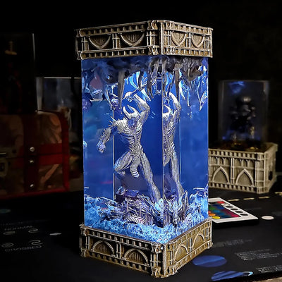 Steppenwolf DC Resin Lamp