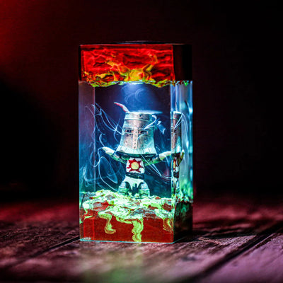 Dark Souls Solaire of Astoria Statue Resin Lamp