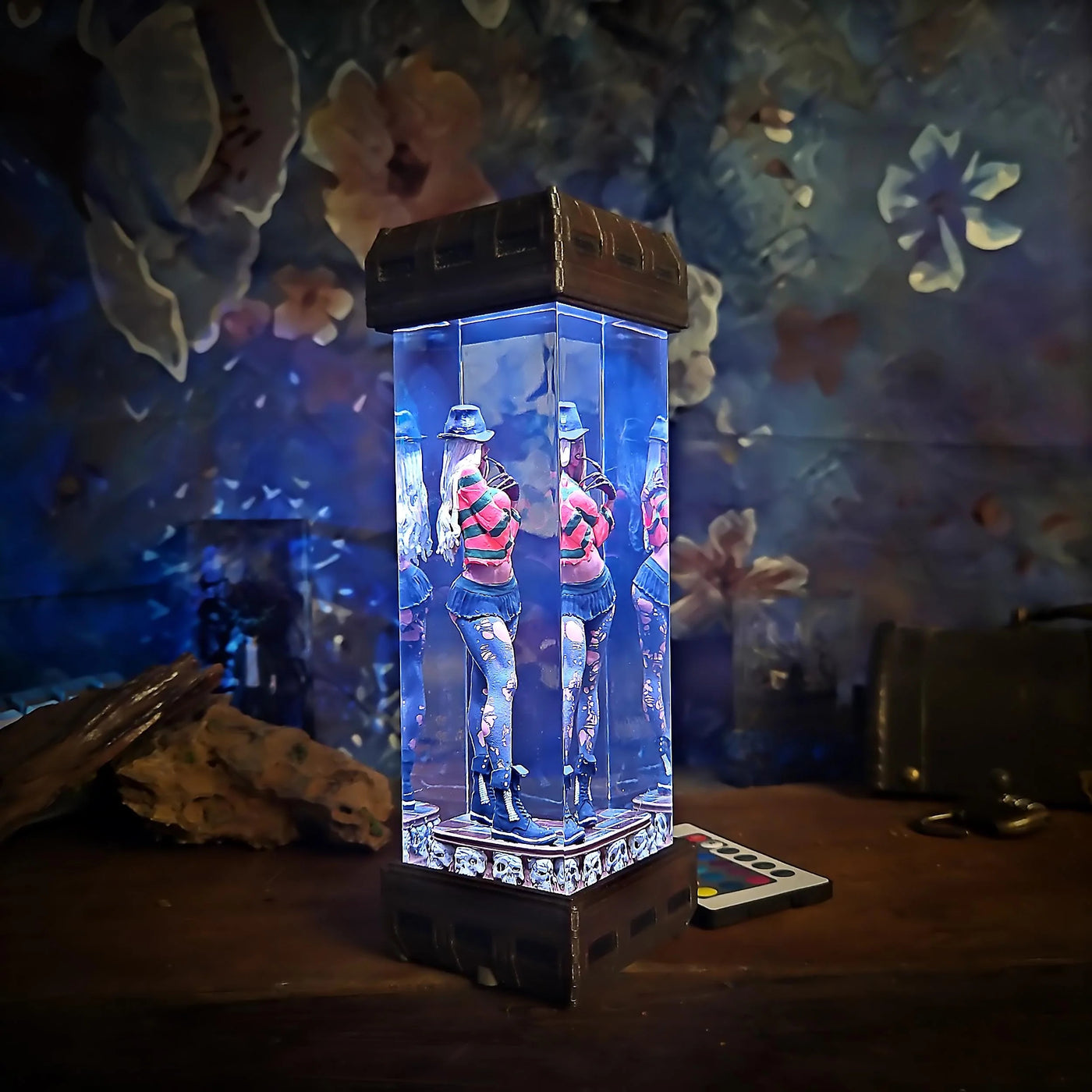 Jason Girl Horror Resin Lamp