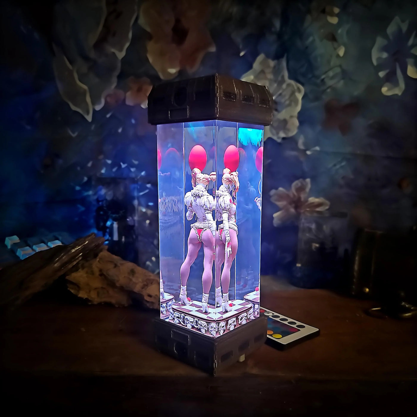 Pennywise Girl Horror Resin Lamp